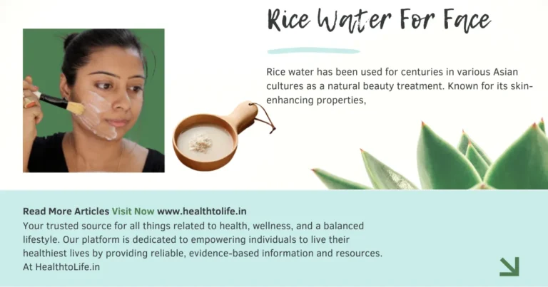 Best Way to Use Rice Water For Face