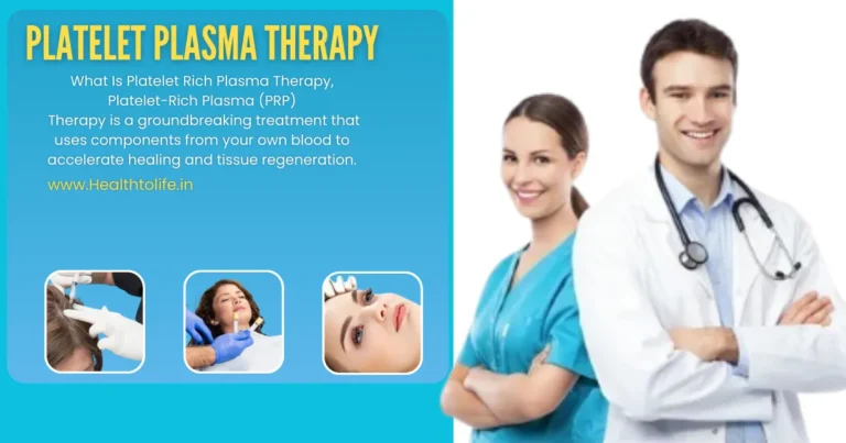 What Is Platelet Rich Plasma Therapy