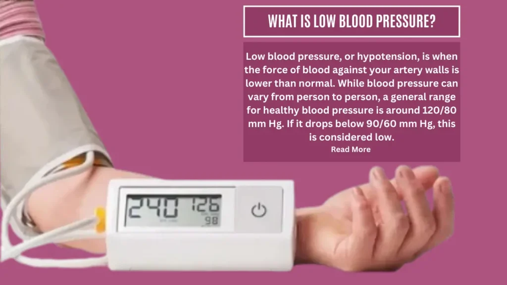 What Is Low Blood Pressure?