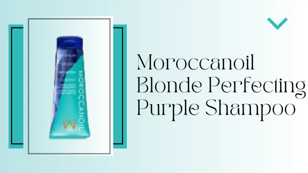 Moroccanoil Blonde Perfecting Purple Shampoo