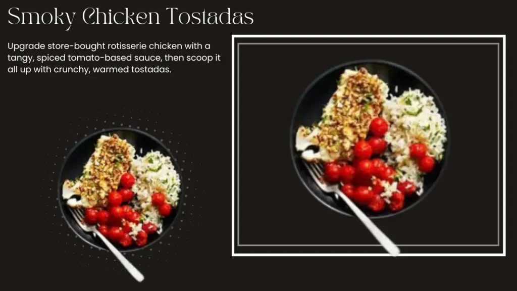Smoky Chicken Tostadas