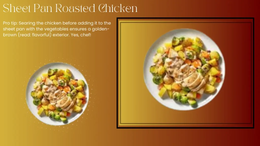 Sheet Pan Roasted Chicken